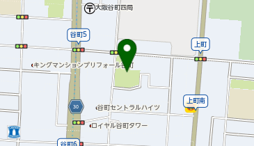 銅座公園の地図画像