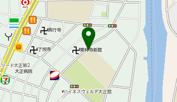 三軒家東小学校の地図画像