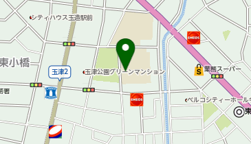 玉津中学校の地図画像