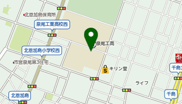 北恩加島小学校の地図画像