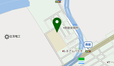 島屋小学校の地図画像