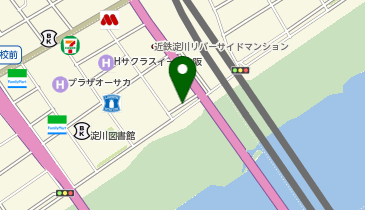 淀川公園の地図画像