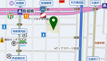 南中学校の地図画像