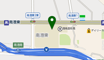 港南造形高等学校の地図画像