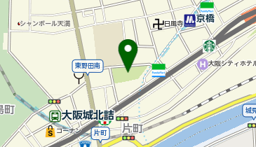 東野田公園の地図画像