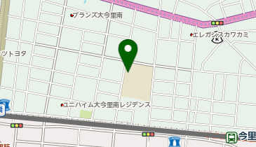 片江小学校の地図画像