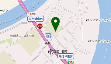 佃小学校の地図画像