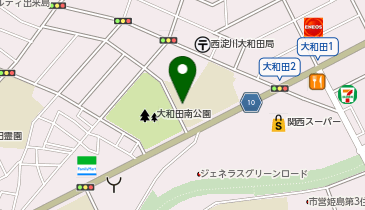 大和田小学校の地図画像