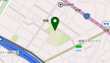 姫里小学校の地図画像