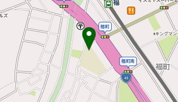 福小学校の地図画像