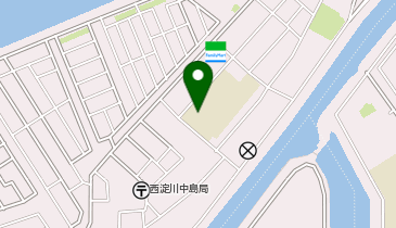 川北小学校の地図画像