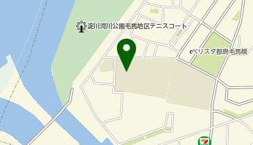 淀川中学校の地図画像