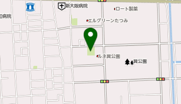 巽西1公園の地図画像
