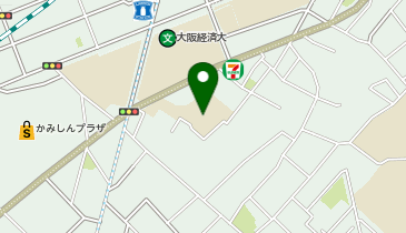 大阪経済大学体育館の地図画像