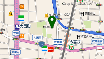 市営敷津東住宅1号館」(大阪市浪速区-避難場所-〒556-0012)の地図