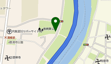 淀川リバーサイド地区の地図画像