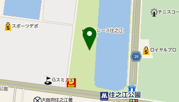 住之江競艇場の地図画像