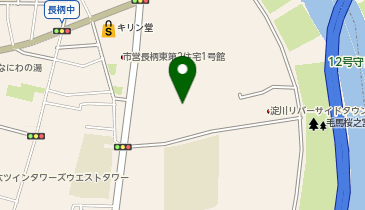市営長柄東住宅2号館の地図画像