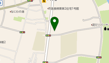 市営長柄東住宅4号館の地図画像
