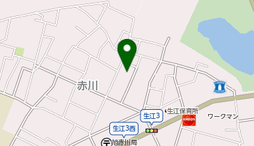 市営新生江住宅1号館の地図画像