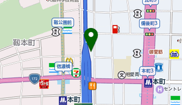 愛日会館の地図画像