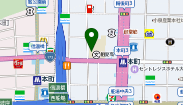 相愛中学校・高等学校の地図画像