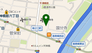 UR賃貸住宅(さざなみプラザ第6・32号棟)の地図画像