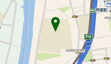 大阪府立難波支援学校 大阪府立なにわ高等支援学校の地図画像