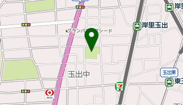 玉出公園の地図画像