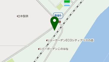 リバーガーデンECOシティアリスの森の地図画像