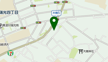 市営北大桐住宅1号館の地図画像