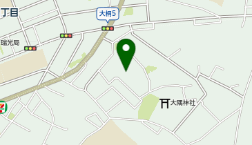 市営北大桐住宅3号館の地図画像