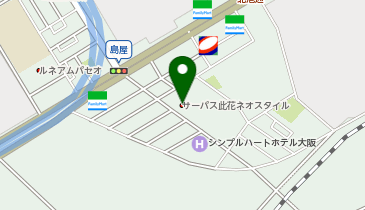 サーパス此花ネオスタイルの地図画像