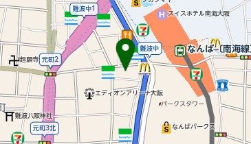 ジョーシン なんばビルの地図画像