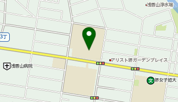 浅香山小学校の地図画像