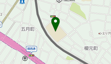 榎小学校の地図画像