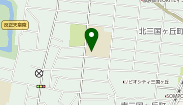 三国丘小学校の地図画像