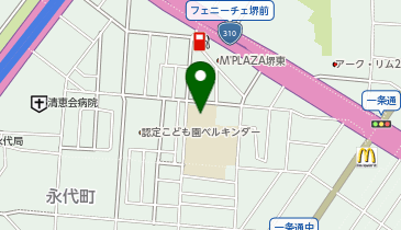 安井小学校の地図画像