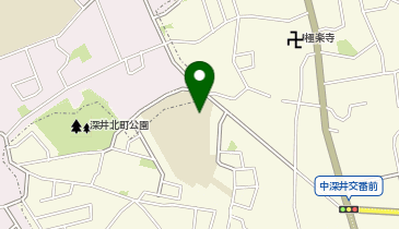 深井西小学校の地図画像