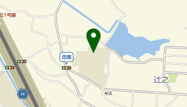 西陶器小学校の地図画像