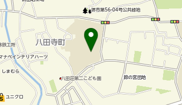 八田荘西小学校の地図画像