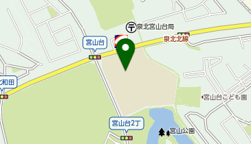 宮山台小学校の地図画像
