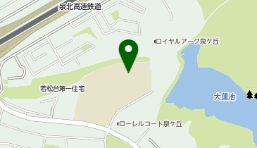 若松台小学校の地図画像
