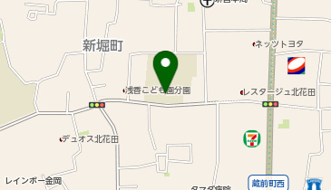 五箇荘小学校の地図画像