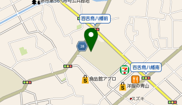百舌鳥小学校の地図画像