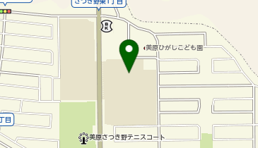 さつき野小学校の地図画像