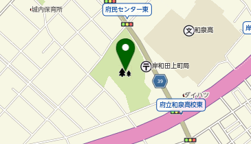 今池公園の地図画像