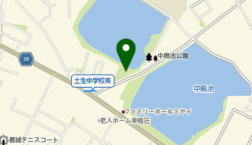 中島池公園の地図画像