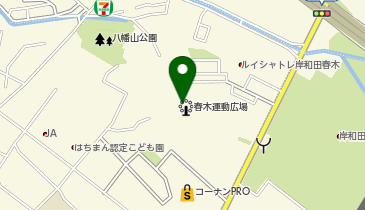 春木運動広場の地図画像