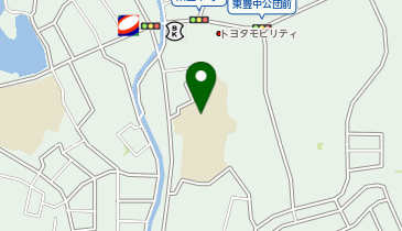 東豊台小学校の地図画像